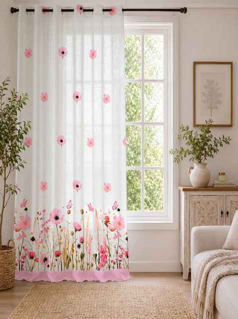 Wildflower_Printed_Sheer_Curtains_White