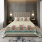 Nazaara_Aangan_Cottan_Bedsheets_Sage