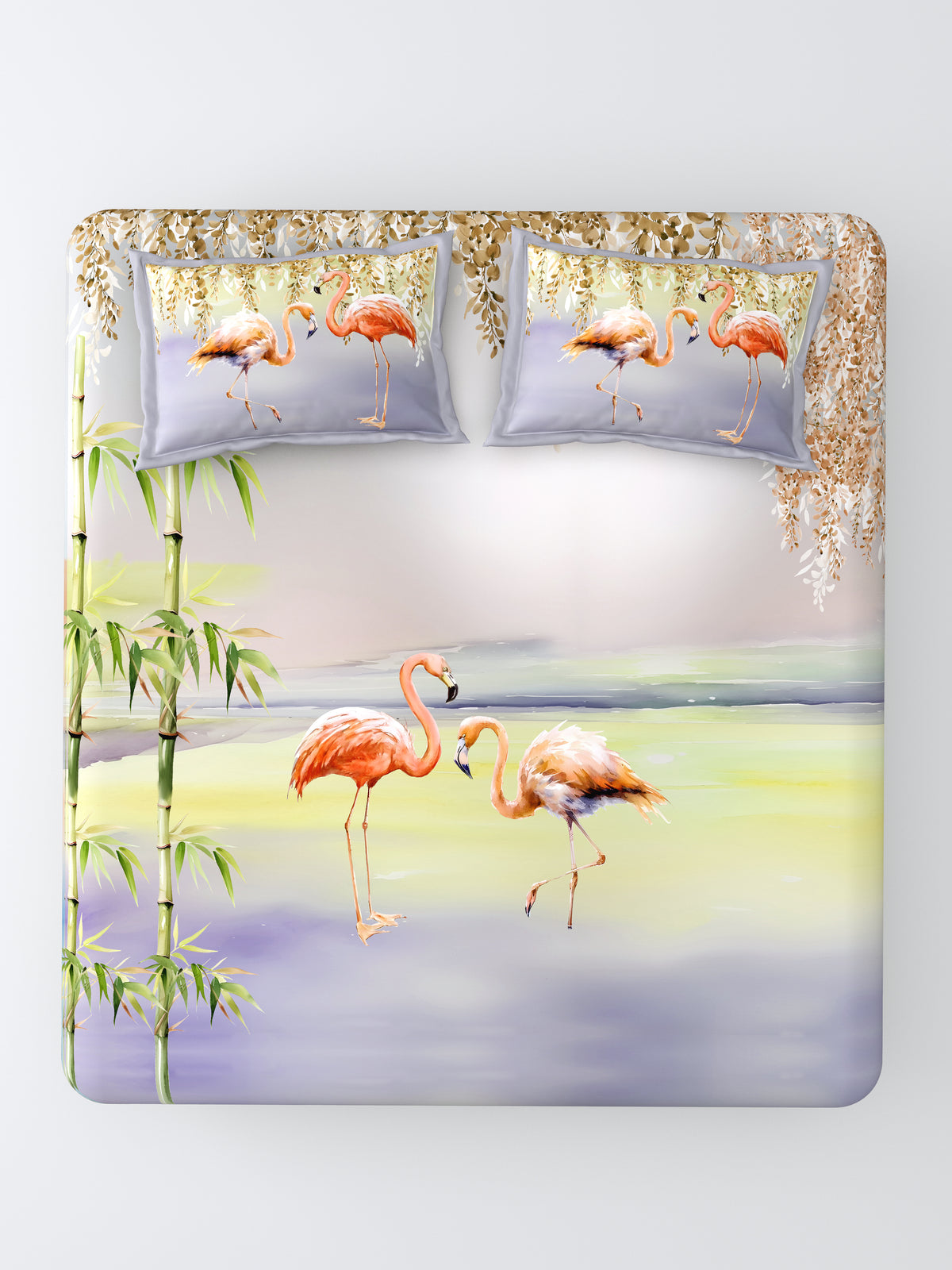 Pure_Cotton_Bedsheet_Purple