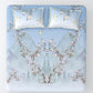 Nazaara_Bedsheet_Pure_Cotton_Light Blue