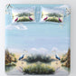 Nazaara_Chaav_Bedsheet_Pure Cotton_Light Blue
