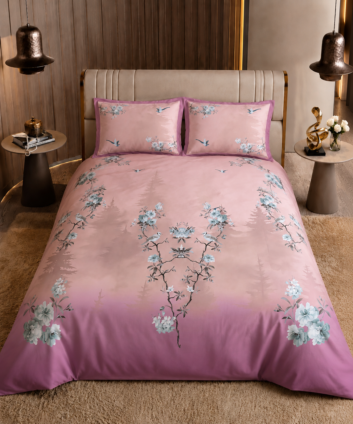 Nazaara_Leher_bedsheets_pink
