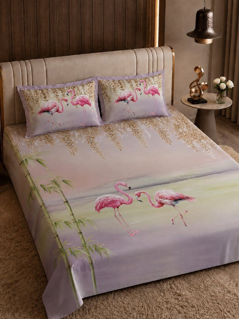 Nazaara_Bedsheet_Cotton_Lavendar