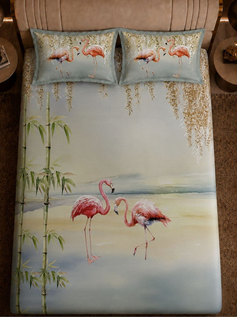 Nazaara_Bedsheet_Cotton_Sage