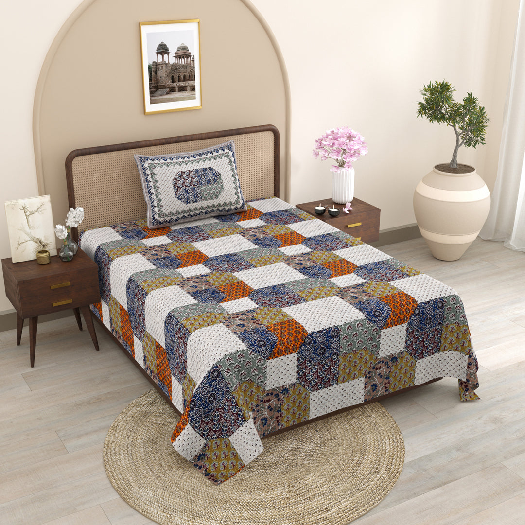 Cotton_Single_Bedsheet_Blue