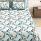 Birds_Comfortable_Bedsheet_Blue