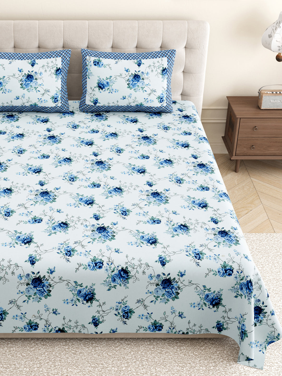 Flowless_Blue_Bedsheet