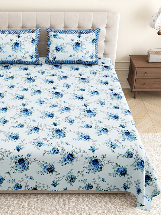Flowless_Blue_Bedsheet