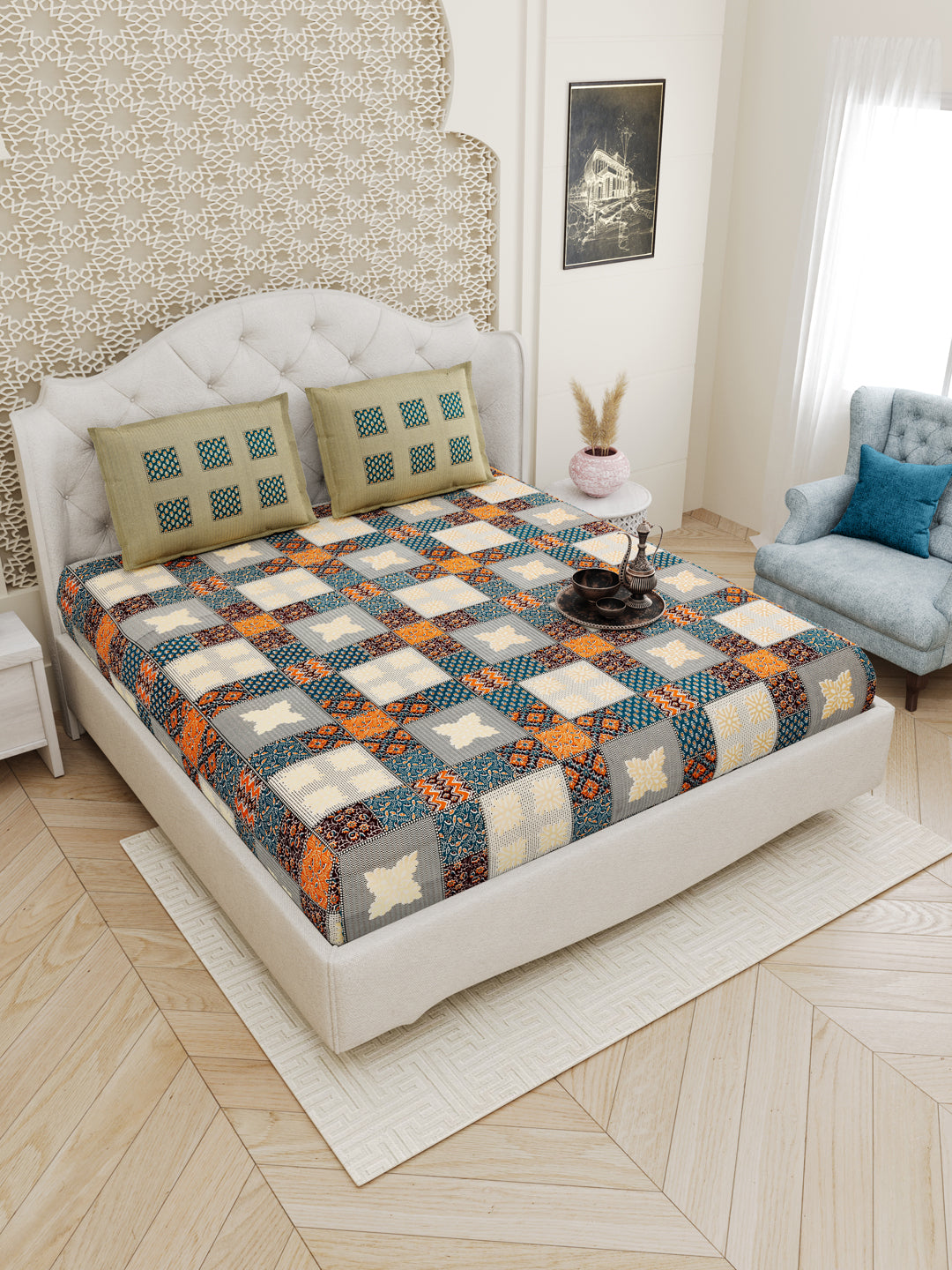 Cotton_Bedsheet_Blue