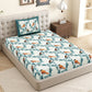 Passerine_Rosemary_Cotton_Blue_Bedsheet