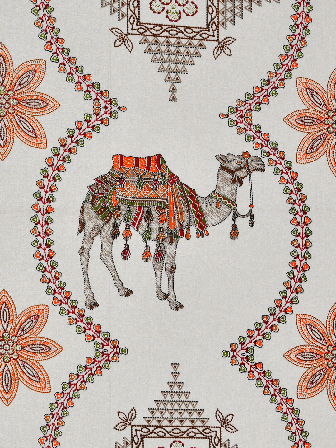 Cotton_Kashida_Bedsheet_Brown