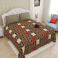 Bagru_Print_Brown_Ethnic_Bedheet