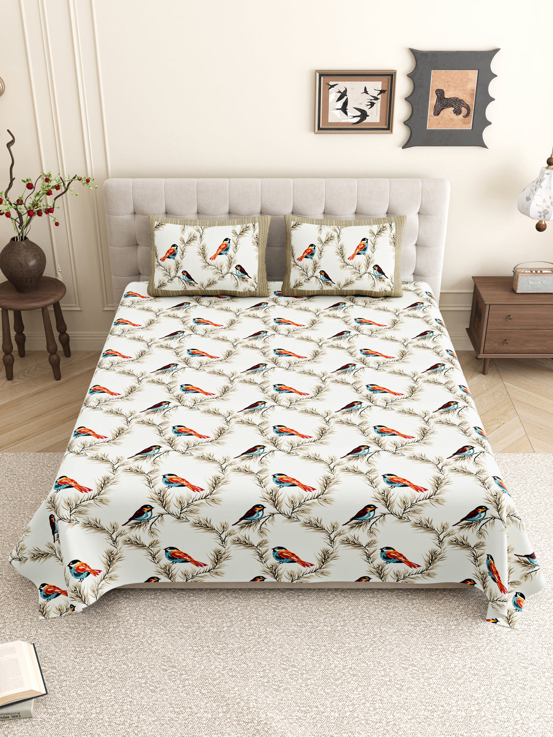 Printed_Bedsheet_Brown