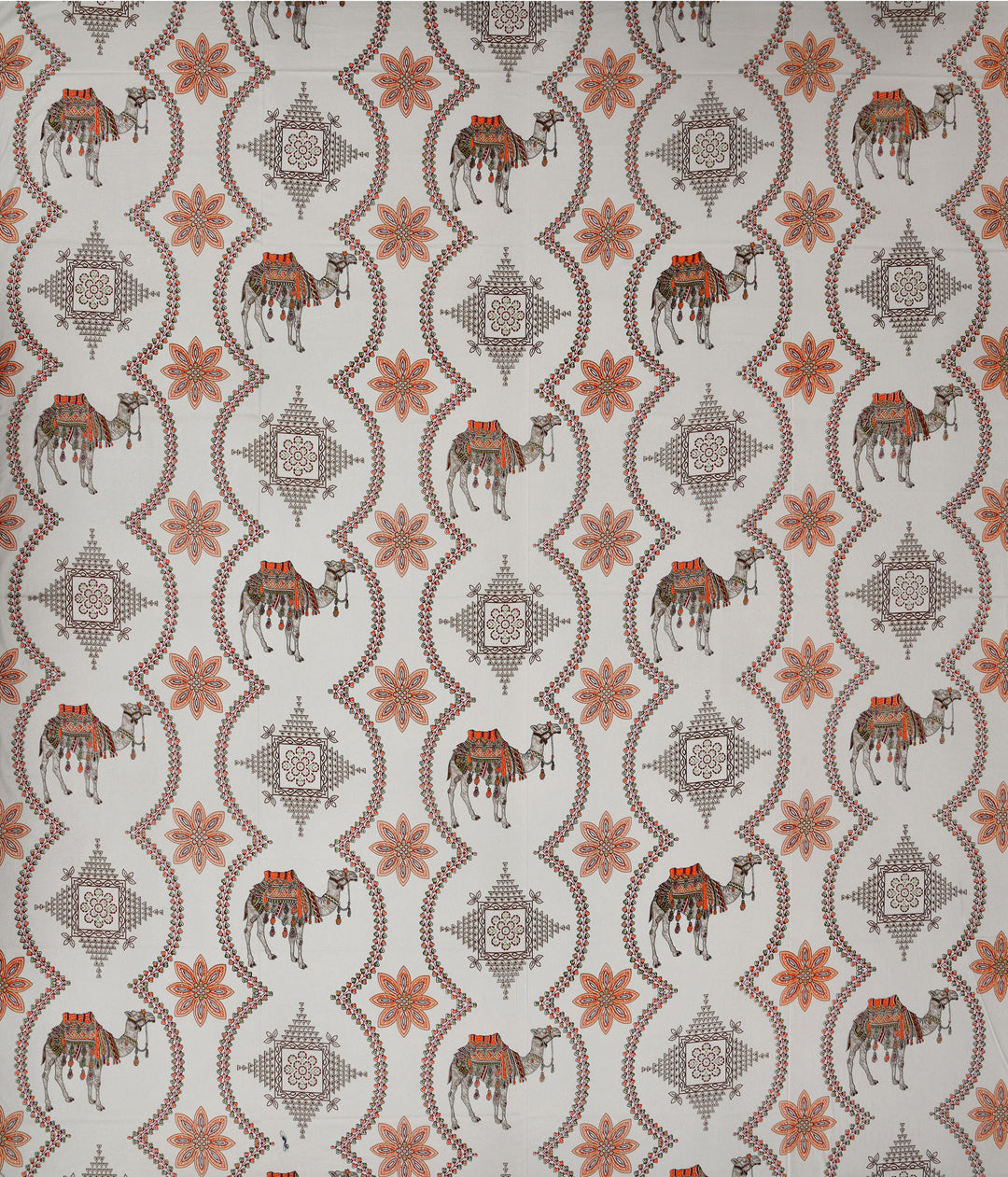 Kashida_Bedsheet_Brown