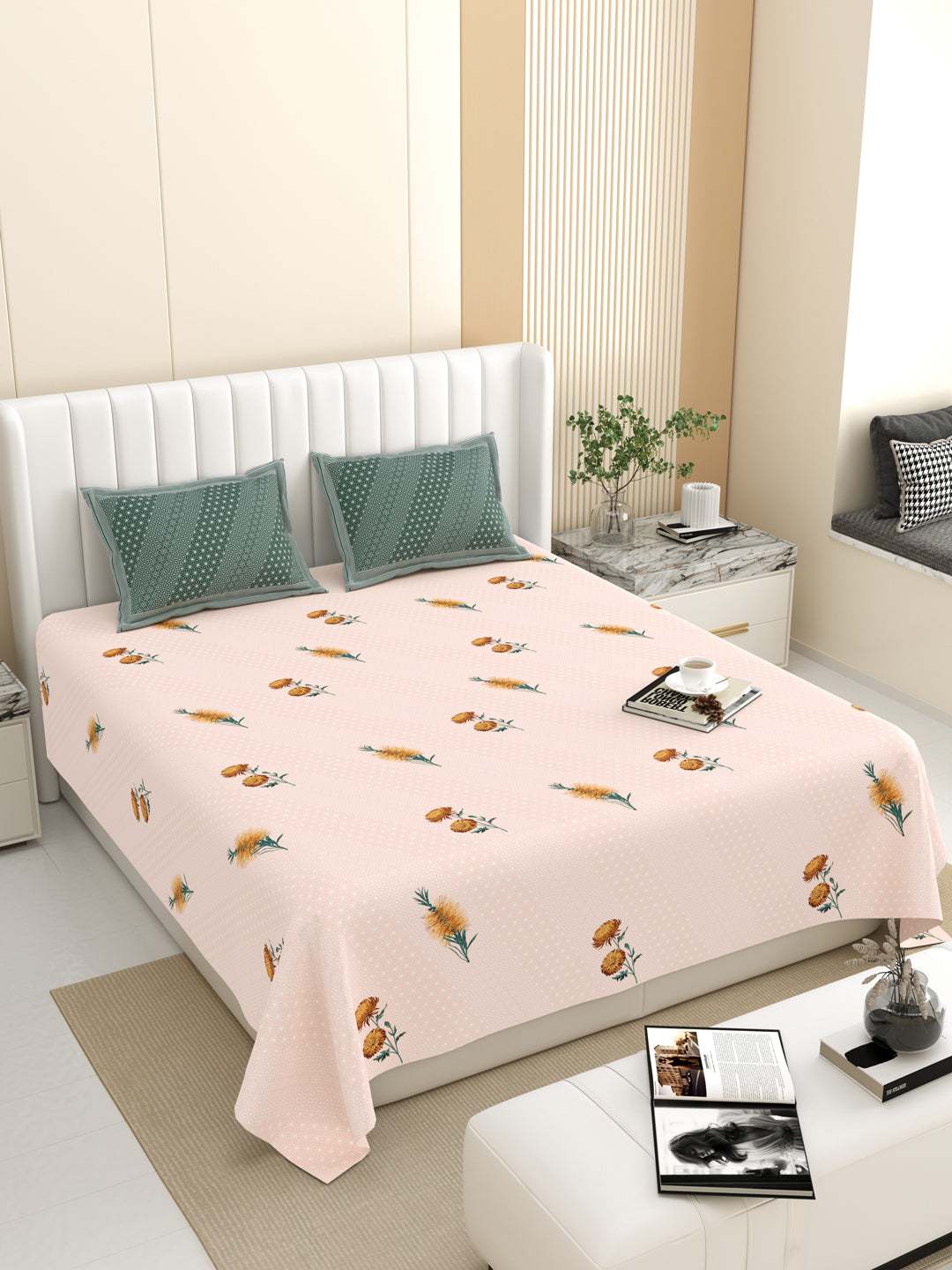 Bedsheets_Cream_Floral