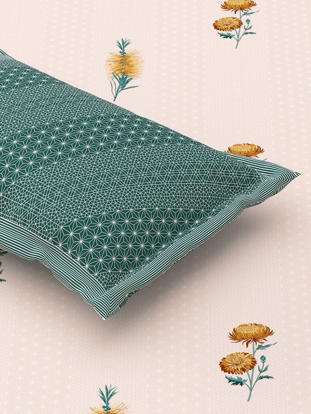 Antartic Snow White Pure Cotton Bedsheet