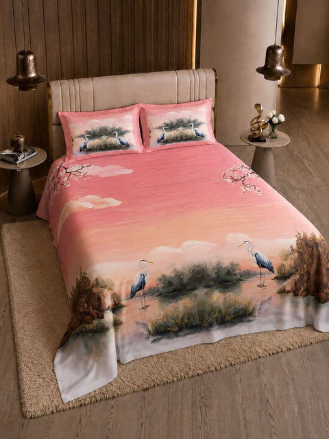 Bedsheet_Pure Cotton_Light Pink