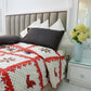Jazzberry Gujri Patch Printed Bedsheet