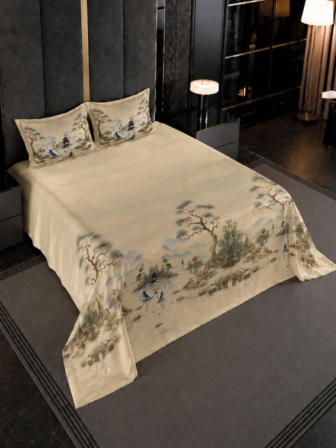 Bedsheet_pure_Cotton_Ehsaas_Cream