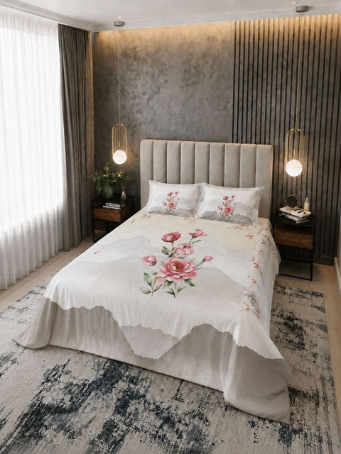 Raunak_Pure_Cotton_Bedsheet_Brown