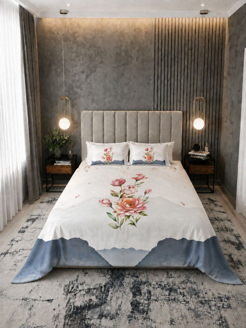 pure_Cotton_Bedsheet_Dark Grey