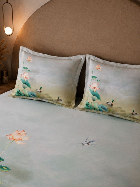 Pillow_Cover_Pure_Cotton_Bedsheet_Tan