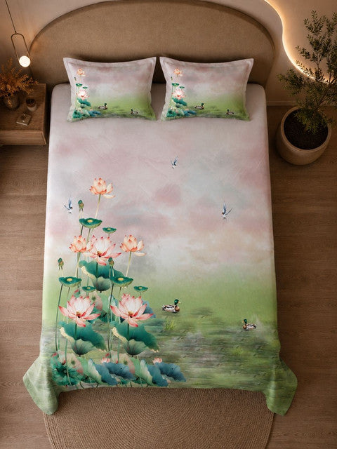 Cotton_Bedsheet_Purple