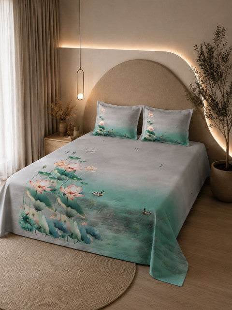 Cotton_Bedsheet_Dark Grey