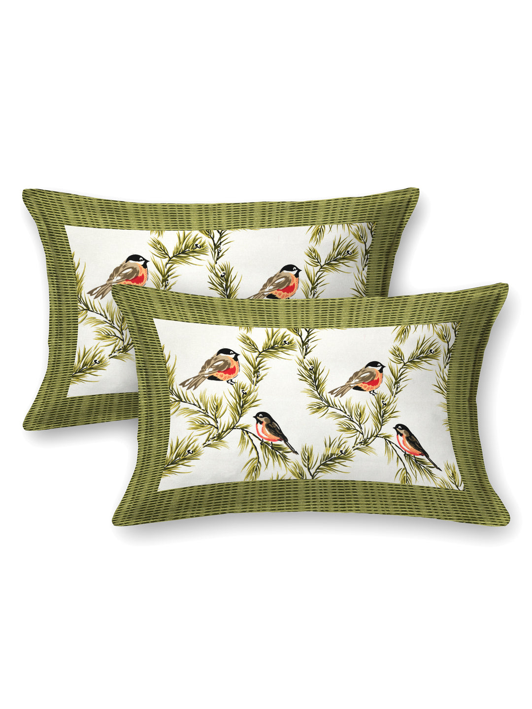 Pillow_Covers_Green_Bedsheet