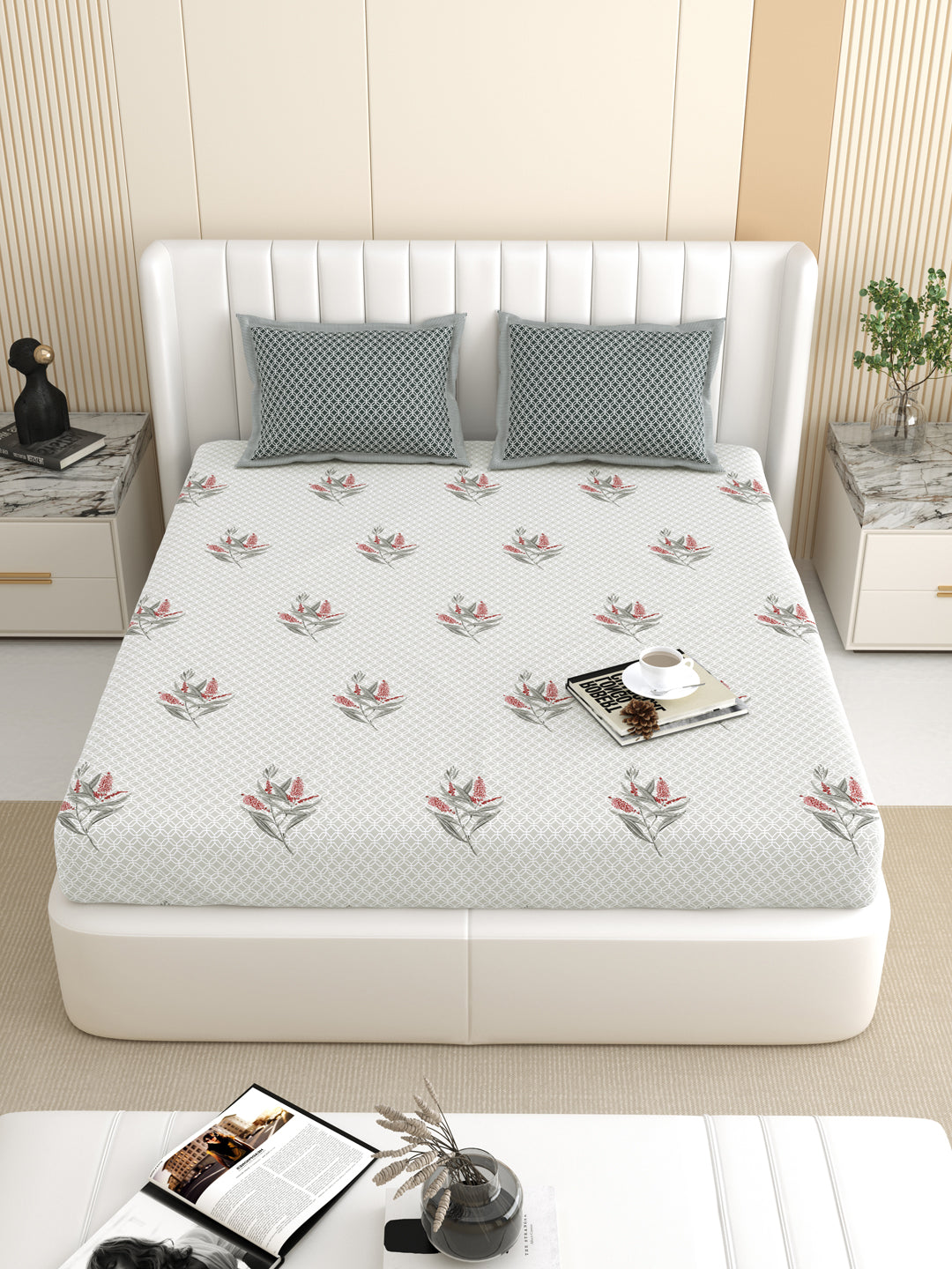 Artic_Snow_Grey_Bedsheet