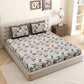 Floral_Bedsheet_Grey