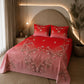 Nazaara_Bedsheet_Cotton_Red