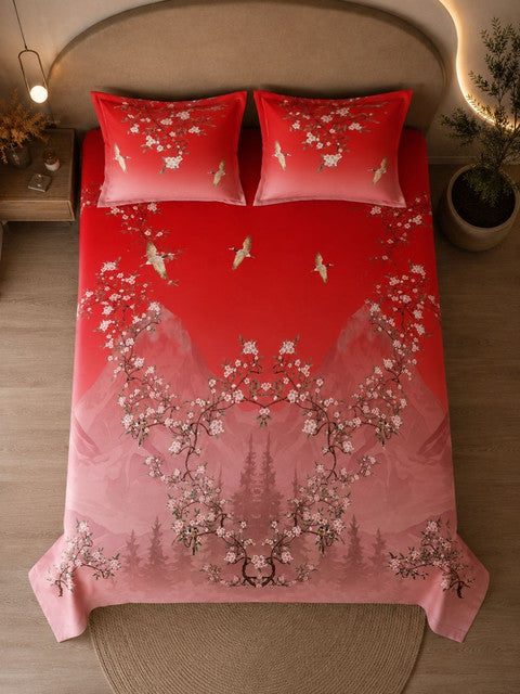 Bedsheet_Cotton_Red