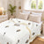 Homeloomers Premium Cotton Rajai with Floral Print & Yellow Striped Border | Elegant, Soft & Cozy Winter Quilt