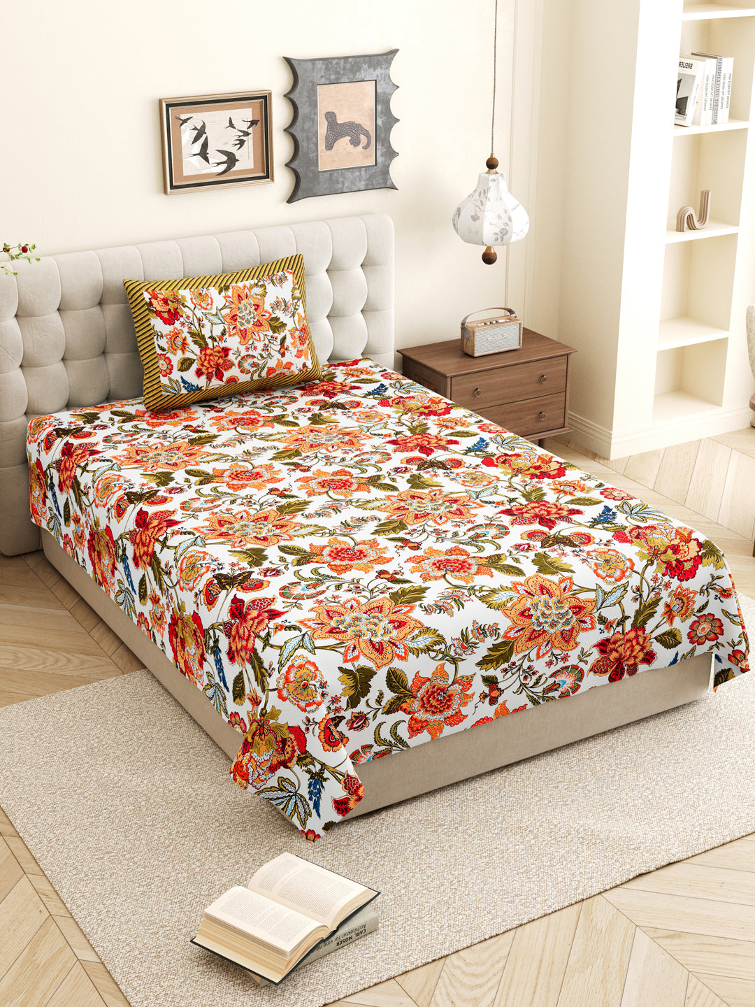 Orange_Cotton_Bedsheets