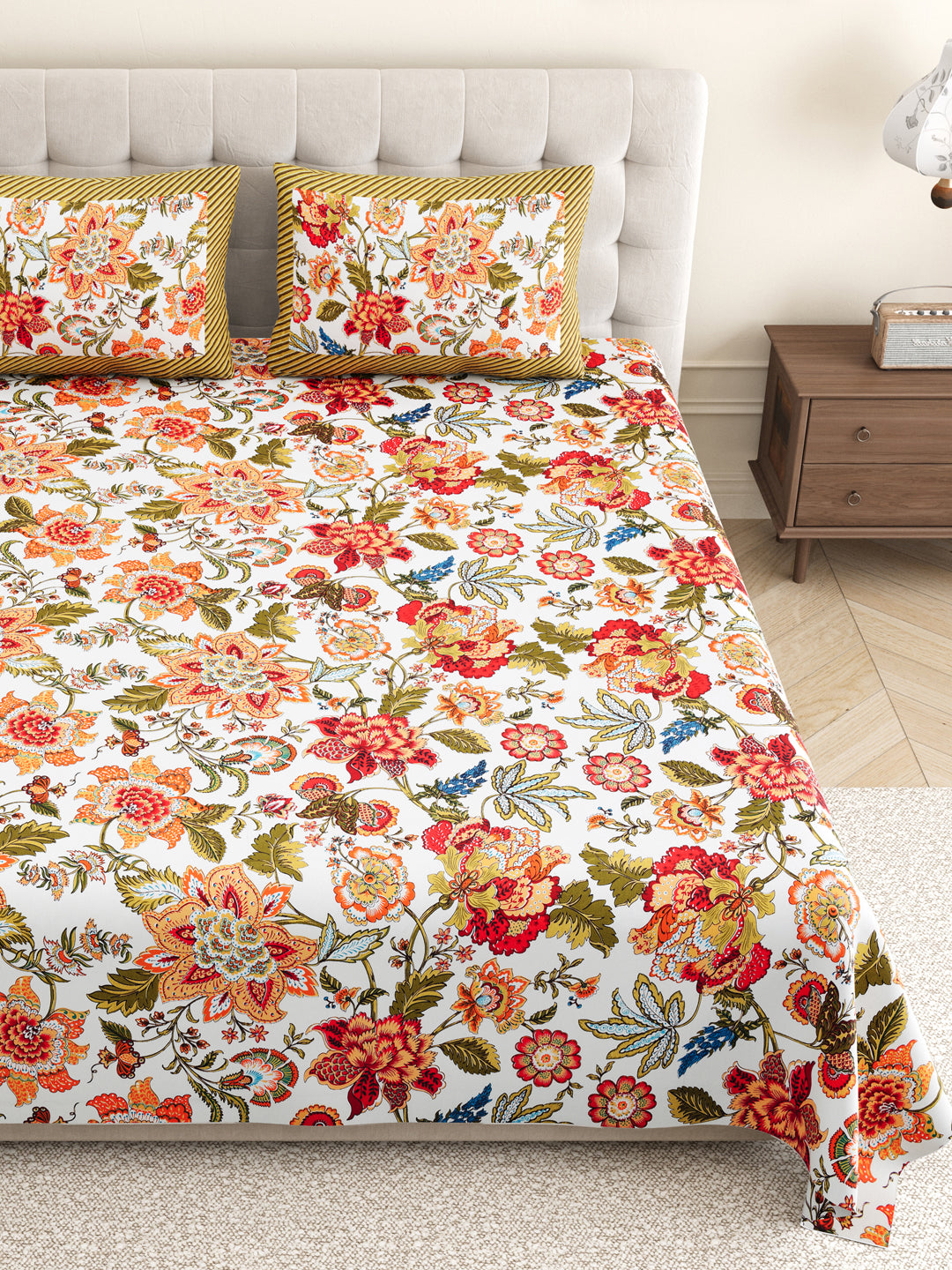 Bedsheet_Bedding_Orange