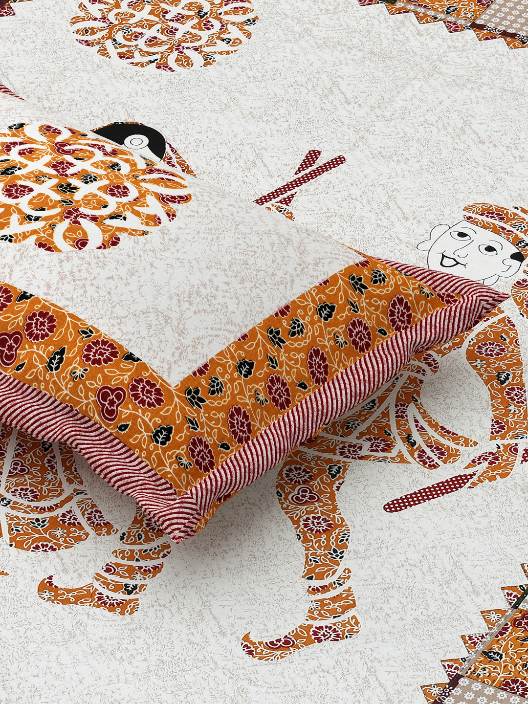 Orange_Bedsheet_Cotton