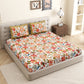 Floral_Bedding_Set_For_Sale_Orange