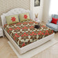 Orange_Bedsheet_With_Pillow_Covers