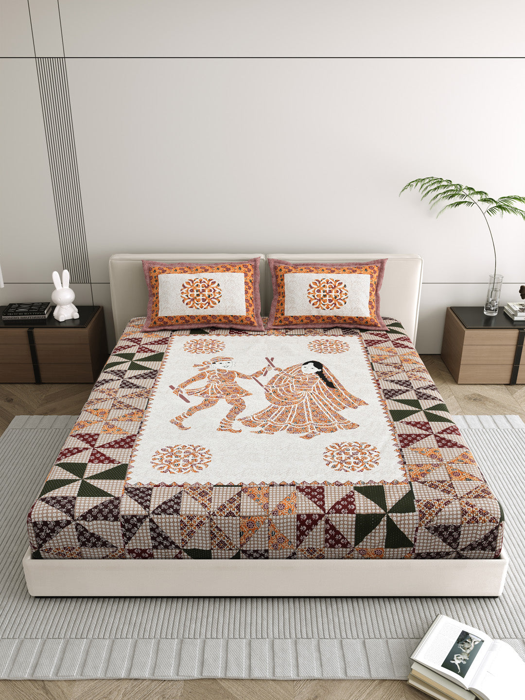 Orange_Cotton_Bedsheets