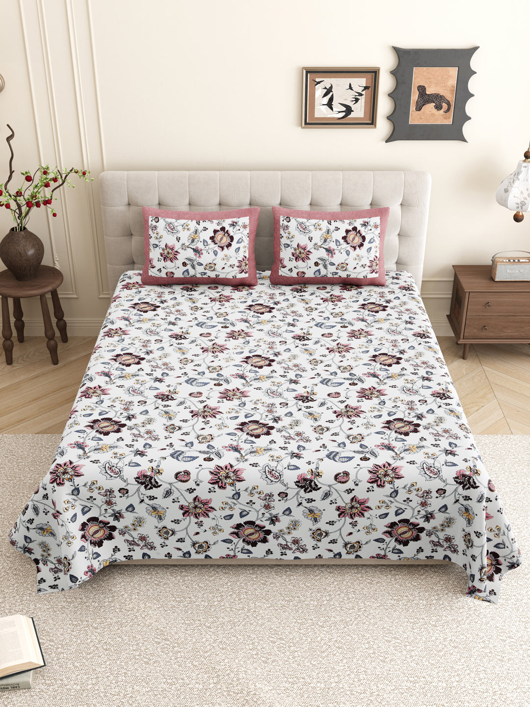 Bedsheet_Bed_Pink