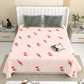 Antartic Snow White Pure Cotton Bedsheet