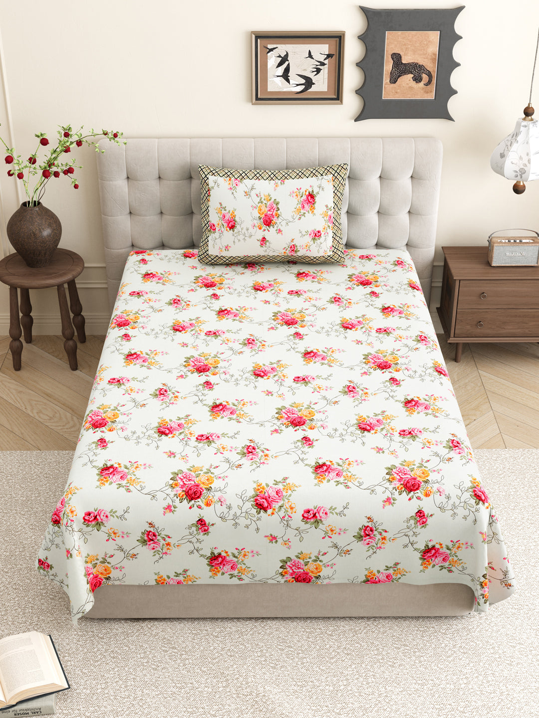 Cotton_Bedsheets_Red