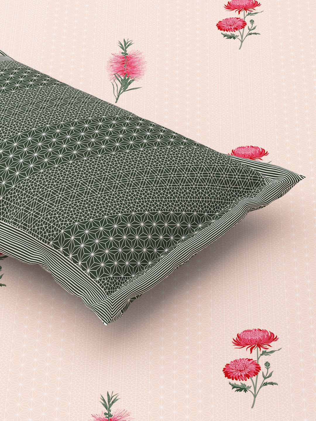 Antartic Snow White Pure Cotton Bedsheet