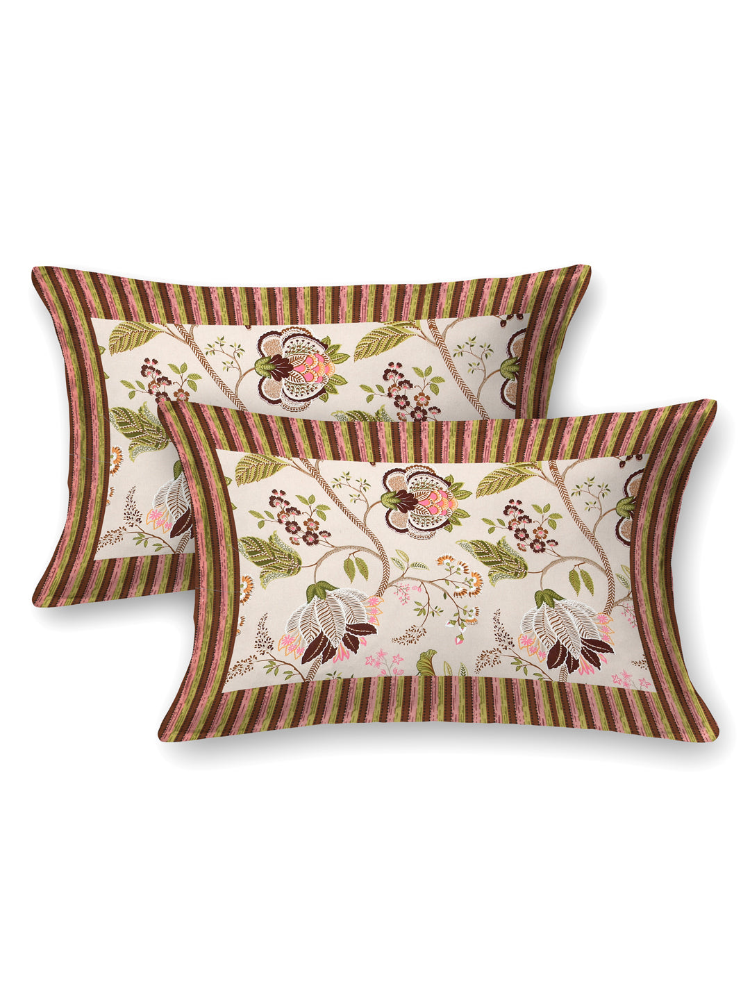 Aureate Rosemary Pure Cotton Bedsheet