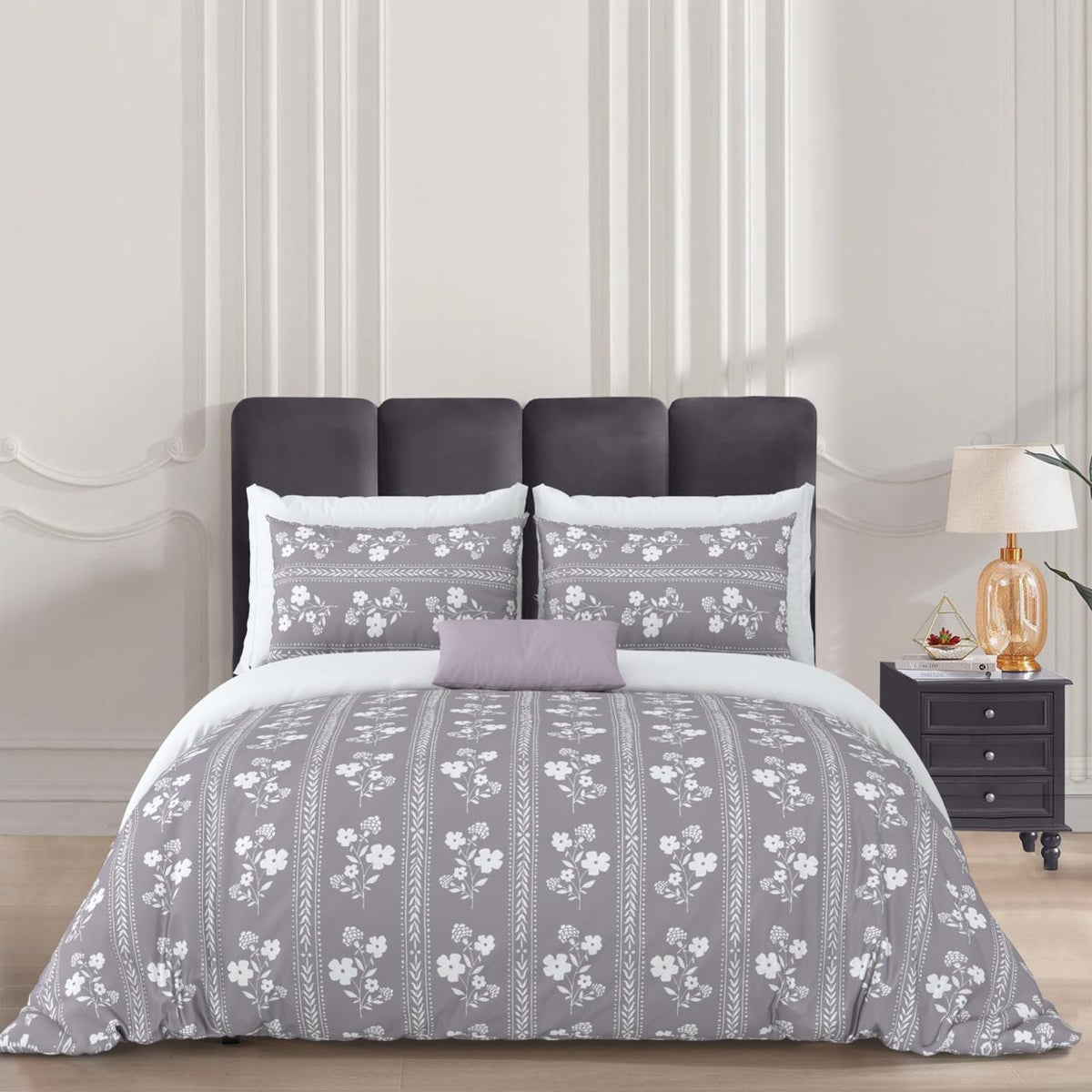 Aureva_Solstice_Pure_Cotton_Bedsheet_Lavendar