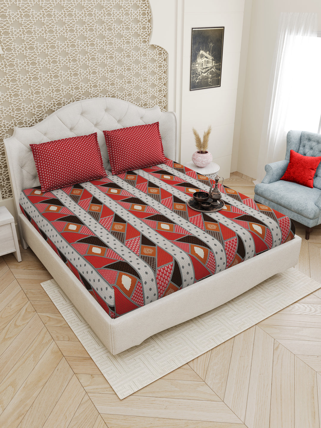 Red_Bedsheet_For_Home_Decor