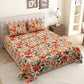 Red_Floral_Bedsheet_With_Pillow_Covers