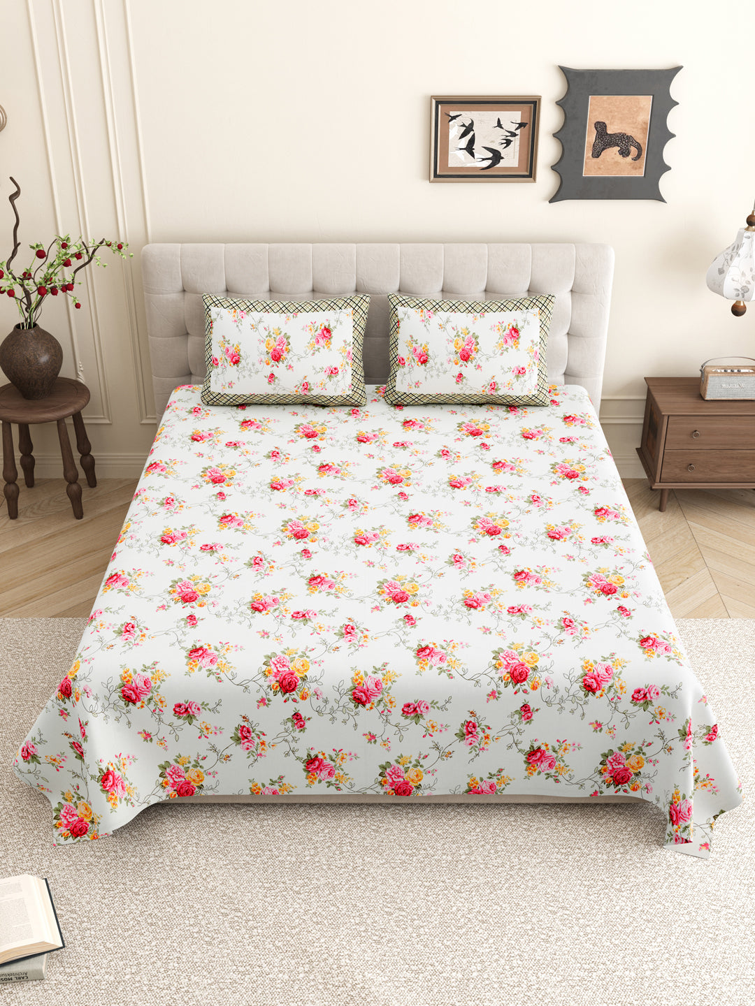 Sweet_Home_Bedsheet_Red