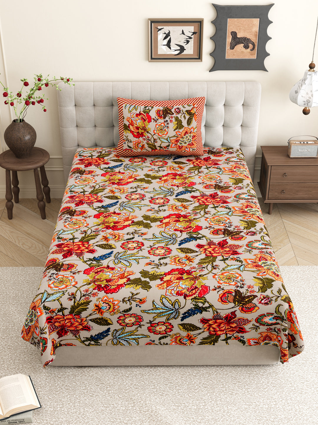 Red_Cotton_Bedsheet